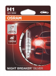 Automobilinė lemputė OSRAM, Night Beaker Silver, H1, 12V/55W