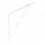 Lentynos laikiklis VELANO, WPRP 200 BI 200x200 mm, baltos spalvos, DMX 5236