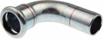 Presuojama plieninė alkūnė KAN THERM, 90&deg; 22x22mm, vid-i&scaron;. 6201657