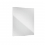 Vonios veidrodis DEFRA L50/60, 50 x 60 x 2 cm, stačiakampis,  baltas kra&scaron;tas,  vertikalus/horizontal