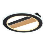 Lubinis LED &scaron;viestuvas GLOBO Mattia, 30W, 230V, 3713 lm, vidus 3000K, i&scaron;orė 6500K, metalas matinės j