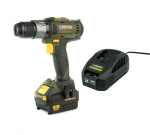 Akumuliatorinis gręžtuvas HERVIN BATTERY, 20 V, 35 Nm, 2 greičiai, 1 x 2,0 Ah akumuliatorius, krovik