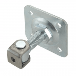 Vartų vyris INOVO, M20E, virinamas, chromo spalvos, 378