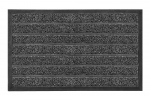 Kilimėlis RICCO Forte, 45 x 75 x 0,8 cm, 100% PP ant gumos pagrindo, pilkas, 913-100