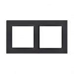 Rėmelis KONTAKT SIMON 10, juodos sp., 2 viet., CR2/49
