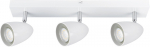 Kryptinis &scaron;viestuvas RABALUX Perico 73020, GU10 3X MAX 5W, skermuo 70 mm, IP20, 230V, 50Hz, baltos s