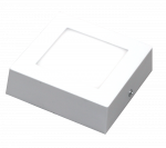 Įmontuojamas &scaron;viestuvas ORRO, panelė, pavir&scaron;inė, LED 6 W, 220-240 V, 800 lm, 3000 K, kvadratinė, bal