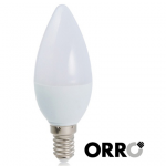 LED lempa ORRO, 5W, E14, C37, 220V, 6000K, 400 lm, 55033
