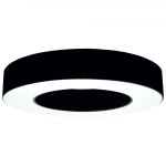 Pakabinamas LED &scaron;viestuvas TOPE, 30W, 3000-6500K, 230V, 2700lm, IP40, 40 cm skersmuo, juodos spalvos