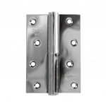 Durų vyris AMIG 6307, 100 x 70 mm, de&scaron;ininis, Chromas