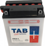 Akumuliatorius TAB, AGM, motociklinis, YB12AA, 12AH, 12V, B, 134 x 81 x 160 mm, starterinis, rūg&scaron;tin
