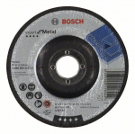 Lenktas rupiojo &scaron;lifavimo diskas BOSCH A 30 T BF, 125 mm, 6,0 mm 125x22x6 mm, metalui
