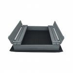 Smėliadėžė 4IQ, matmenys 120x120cm, pilka spalva