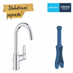 Plautuvės mai&scaron;ytuvas GROHE QUICKFIX START, L dydžio, su "pop-up" dugno vožtuvu, vandenį taupantis, c