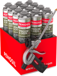 Langų ir durų pistoletinės sandarinimo putos PENOSIL, Window & Door Elastic, 750 ml, 12 vnt + putų p