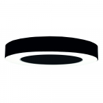 Pakabinamas LED &scaron;viestuvas TOPE, 36W, 3000-6500K, 230V, 3240lm, IP40, 60 cm skersmuo, juodos spalvos
