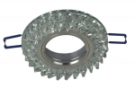 Montuojamas &scaron;viestuvas BALTIK GAISMA D3004 Cl Cr Gu10, LED &scaron;viečiantis kra&scaron;tas, apvalus
