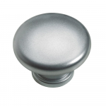 Baldų rankenėlė rutulio formos HETTICH, plastikas, aliuminio sp. D40mm, 9203299