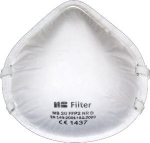 Respiratorius FFP2 MB FILTER, NR D, be vožtuvo