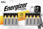 Maitinimo elementai ENERGIZER Alkaline Power, 8 vnt., AA LR6