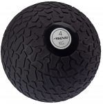 Svorinis kamuolys AVENTO 42DI, 4 kg, D - 23 cm, black/silver