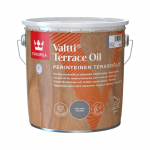 Aliejus terasoms ir lauko baldams TIKKURILA, Valtti Terrace Oil, 2,7 l, pilkas