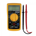 Multimetras COMMEL 450-102S, universalus, 3,5 LCD, DC 200 mV-300V, AC 200V-300V, CAT III, elementas