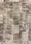 Kilimas RICCO Luxess II, 140 x 190 cm, pilkos-smėlio spalvos (10133), poliesteris 70%, akrilas 30%,
