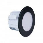 Montuojamas &scaron;viestuvas DPM Ycb178B, laiptų ap&scaron;vietimui, LED, 1,2W, 4000K, 40 lm, 110', IP20, juodos