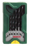 Grąžtų medienai rinkinys BOSCH Mini X-Line, 3-10 mm, 7 vnt.