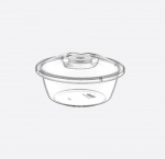Plastikinis dubuo su dangčiu HOBBY LIFE D30226, 1,8 l