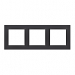 Rėmelis KONTAKT SIMON 10, juodos sp., 3 viet., CR3/49