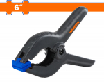 Rankinis spaustuvas WADFOW, plastmasinis, 150 mm, WCP5376
