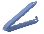 Spaustukai mai&scaron;eliams ROTHO Onda, 10 vnt., plastikas, ilgis 10 cm