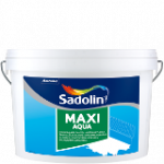 Drėgmei atsparus glaistas SADOLIN Maxi Aqua, 2,5 l, mėlynos spalvos