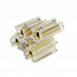 Srovėlaidis automatiniams i&scaron;jungikliams MOREK 3Ft1000/10, 3 fazių, 57 modulių, 1 m, 10 mm&sup2;, T-tipas,