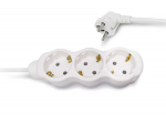 Ilgiklis ORRO, 3 lizd., 5m, su įž., be jungiklio, 3x1.5, baltos sp., 53118