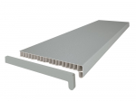 PVC palangė VOX, matmenys 250 x 1500 mm, balta spalva, 3008057