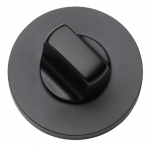 Užsuktukas WC INOVO Slim 17, juodas sp., apvalus Q5 + per. 6 mm