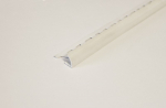 Kampas plytelėms ARCANSAS 253B/A/01, 2500 x 27 x 8 mm, plastikinis, i&scaron;orinis, baltas