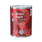 Gruntas metaliniams pavir&scaron;iams TIKKURILA Rostex Super, 1 l,  &scaron;viesiai pilkos sp.