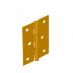 Lankstas DOMAX, ZS 80, geltona spalva, 80 x 56 x 1,5 mm, 8019