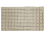 Vonios kilimėlis BENEDOMO, 70 x 39 cm, su siurbtukais, PVC, rusvai žalsvos spalvos