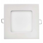 Įmontuojamas &scaron;viestuvas ORRO, panelė, įleidžiama, LED 4 W, 220-240 V, 260 lm, 3000 K, kvadratinė, ba