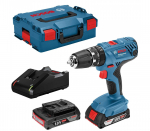 Akumuliatorinis smūginis suktuvas BOSCH Professional GSB, 18V-21, 2x2.0Ah, sukimo momentas 21-55 Nm,