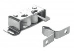 Fiksatorius HETTICH, pak. 2 vnt. 49x16x12mm, cinkuotas, 9240500