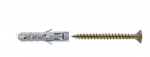 I&scaron;siplečiantis kai&scaron;tis su medsraigčiu KOELNER B-FIX-06+/D, M6, 3,5 x 30 mm, 12 vnt., + grąžtas