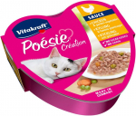 Konservuotas kačių ėdalas VITAKRAFT POESIE CREATION, su vi&scaron;tiena ir daržovėmis, 85g