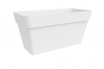 Plastikinis lovelis NICOLI Arke Cassettone, baltos sp., 78 x 39 x 39 cm.