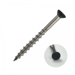Fasadiniai medsraigčiai FASTSHIFTER, 4,3 x 45 mm, A2 nerūd. plieno, RAL9004, 200 vnt.